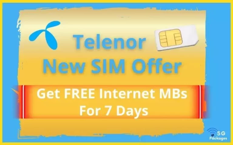 Telenor New SIM Offer February 2024