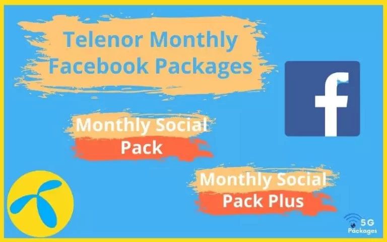 Telenor Monthly Facebook Packages February 2024