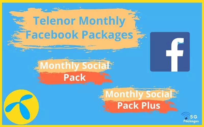 Telenor monthly facebook packages