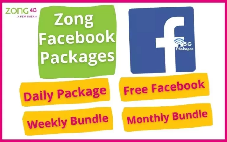 Zong Facebook Packages 2023