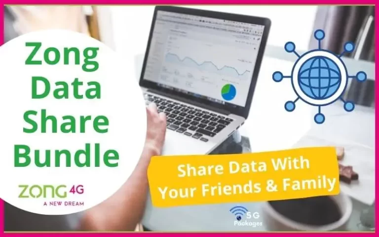 Zong Data Share Bundle 2023 | Share Internet With Your Friends & Family