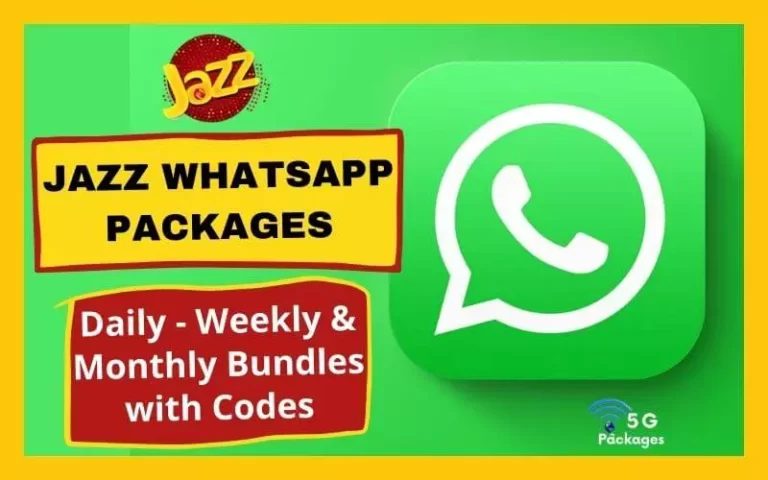 Jazz WhatsApp Packages February 2024 | Latest Daily – Weekly & Monthly Bundles
