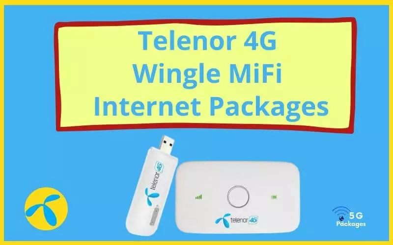 Telenor 4G Wingle Mifi Evo Device Internet Packages